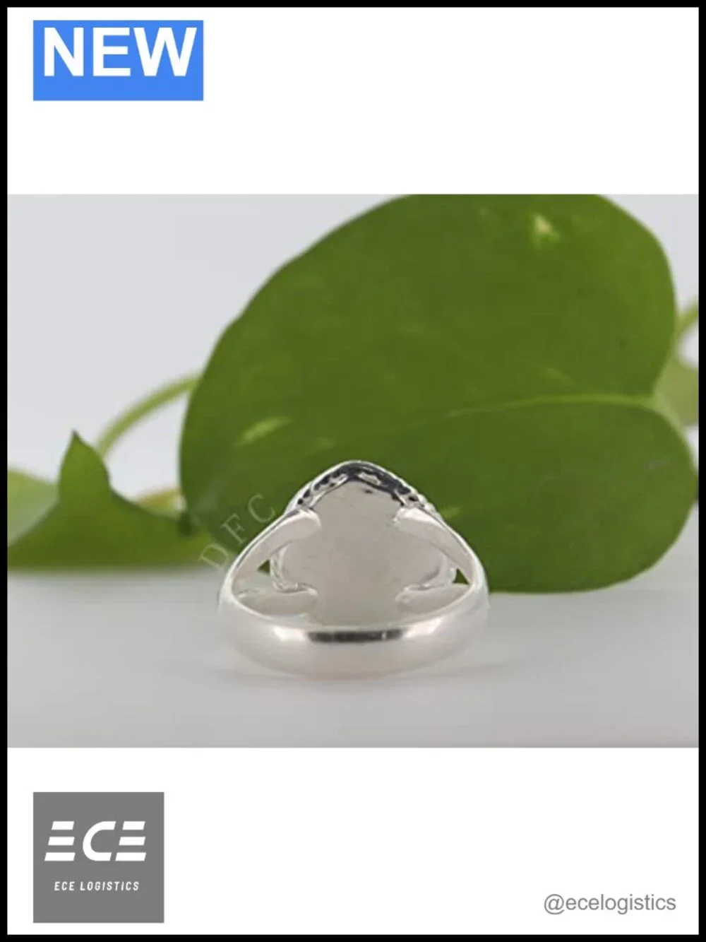 Black Tourmaline Sterling Silver Ring Size 8 Handmade October Birthstone
